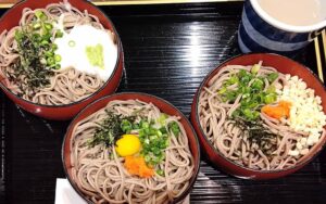 出雲そば 三色割子