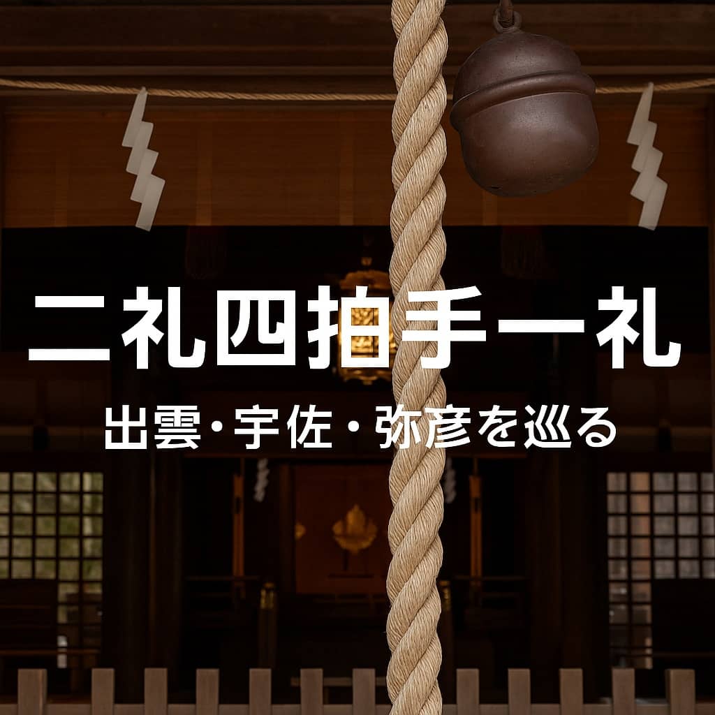 二礼四拍手一 出雲・宇佐・弥彦を巡る